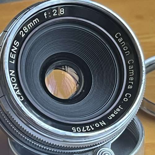 Canon 28mm f/2.8 LTM 旁軸鏡頭