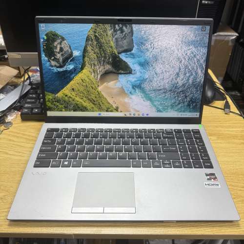 VAIO E15 (4核 Ryzen 5 / 15.6" 全高清 / Win 11 / 永久Office / SSD) VJE151G11W