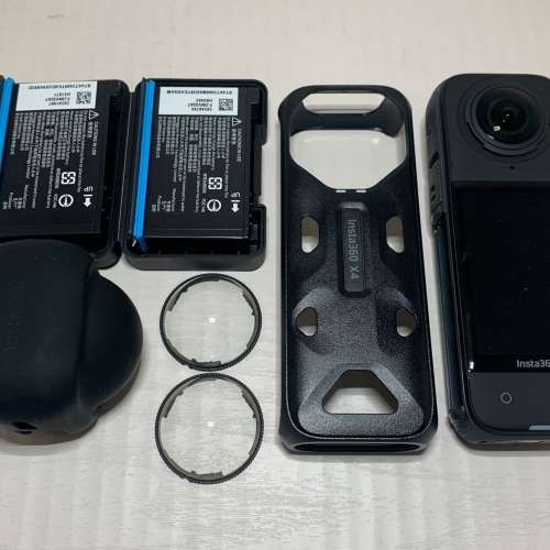 [觀塘實體店] 二手 Insta360 X4 (共2電+高級玻璃鏡頭保護鏡+鏡頭保護套+mon貼) 行...