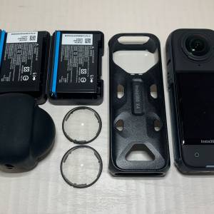 [觀塘實體店] 二手 Insta360 X4 (共2電+高級玻璃鏡頭保護鏡+鏡頭保護套+mon貼) 行...