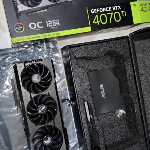 華碩TUF 4070 Ti 行貨有保