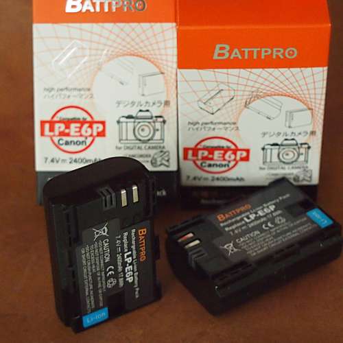 LP-E6 LP-E6N LP-E6NH LPE6P LP-E6P (2x全解碼版本電池優惠套裝)合Canon R5 Mark I...
