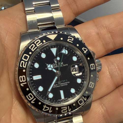 ROLEX 勞力士 格林尼治型 II GMT-MASTER II 116710LN 綠針 舊款