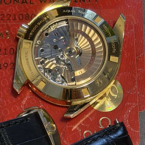 OMEGA SEA MASTER AQUA TERRA 18K