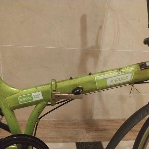 舊 K-ROCK 成人單車一部 ，20吋，6速，可摺。