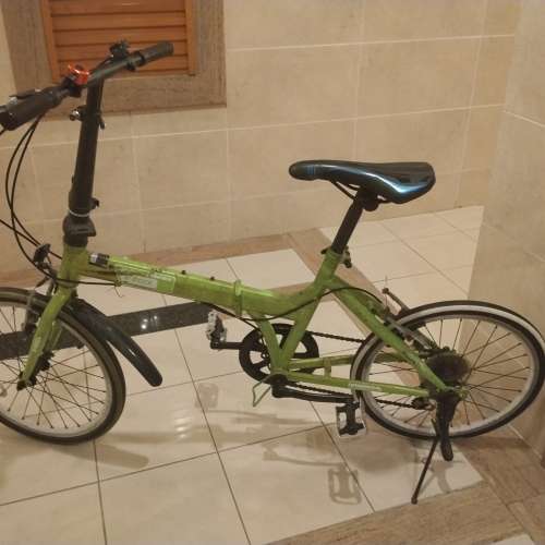 舊 K-ROCK 成人單車一部 ，20吋，6速，可摺。