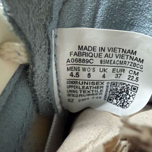 全新 Converse One Star Pro 猄皮波鞋 粉藍色 附兩對鞋帶 UK 4 號