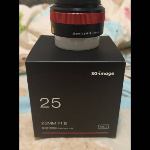 深光25mm F1.8自动对焦镜头AF大光圈饼干 Nikon Z mount
