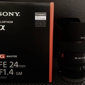 索尼 Sony FE 24mm F1.4 GM SEL24F14GM 鏡頭完美 絕無瑕疵 A7M4 / A7M5 / A7IV /  ...