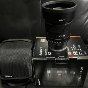 索尼 Sony FE 35mm F1.4 GM SEL35F14GM 鏡頭完美 絕無瑕疵 A7M4 / A7M5 / A7IV /  ...