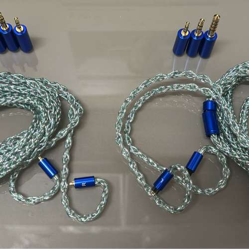 限量3條(耳機線名 :海神 わたつみ)由日本鈀合金+日本OFC銅渡銀+日本OCC銅的全新組合...