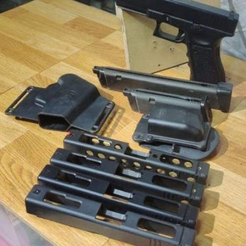 KSC G17+長短2匣+pouch+holst+4滑套