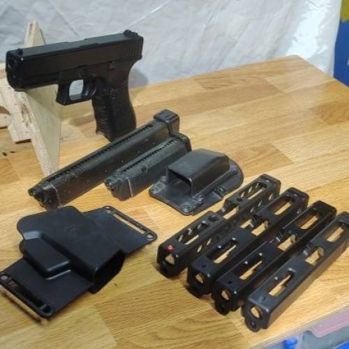 KSC G17+長短2匣+pouch+holst+4滑套