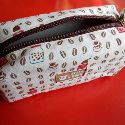 拉鍊袋，花布質料