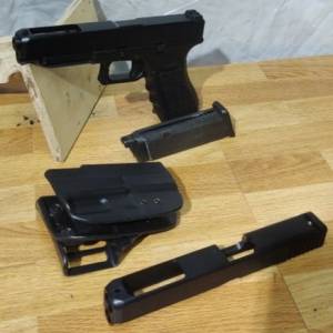 KSC Glock 34 Gbb +美國holst+滑套