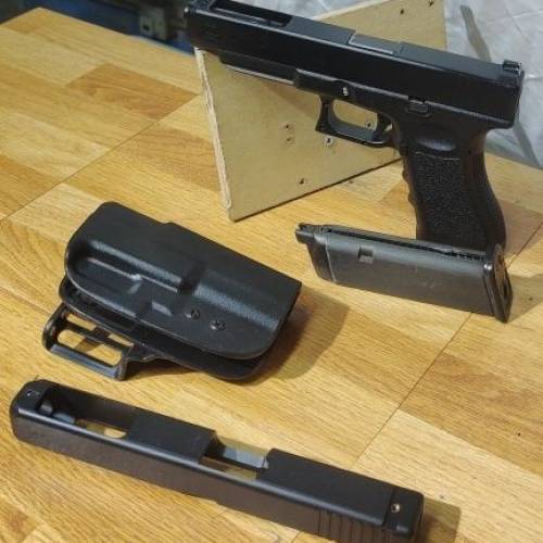 KSC Glock 34 Gbb +美國holst+滑套
