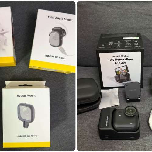 Insta360 go ultra 連全新配件
