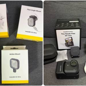 Insta360 go ultra 連全新配件