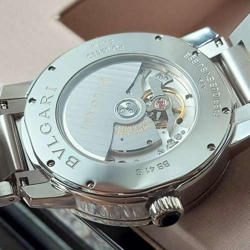 Bvlgari BB41S大裝41mm透底＊全新狀態＊