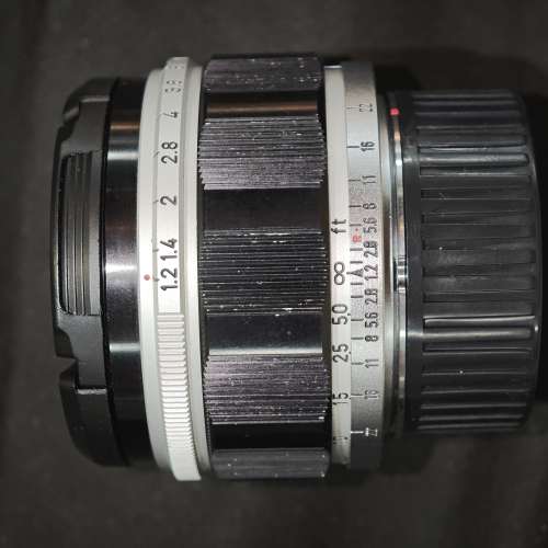 canon 50/1.2 佳能 50mm 50 for Leica 徠卡 M 90%new 鏡片有花 整體通透 冇成像正常...