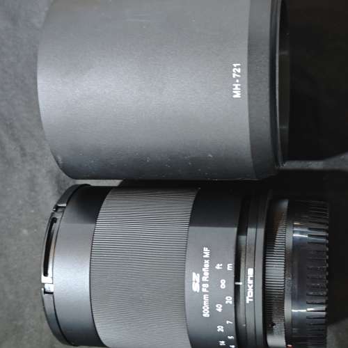 Tokina 圖麗 SZ 500/8 Refiex MF 有罩 for canon EF 500mm 反射 500 佳能 鏡片通透 ...