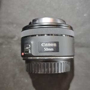 canon 50/1.8 STM EF 佳能 50mm 50 冇盒冇單冇證 99%new 鏡片通透冇花冇霉 功能全...