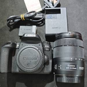 canon 77D 佳能 + 18-135 IS USM 18mm 135mm 18 135  90%new 功能正常 1電一充 連...
