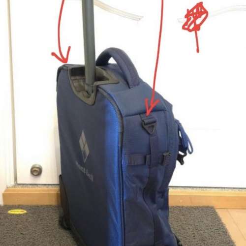 Mont- bell登機旅行急 H21 D7 W14"