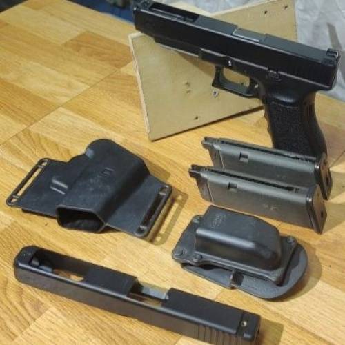 KSC G34+2匣+pouch+holst+滑套