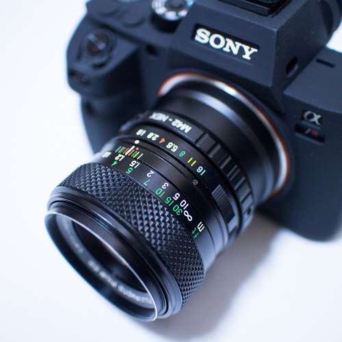 (M42) Fujica EBC Fujinon 55mm F1.8 銳利標準鏡 合 Sony A7 EOS Fuji FX