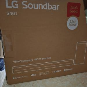 LG S40T soundbar - 全身未開封