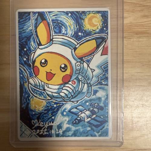 【Pokemon Fans Art】自制簽繪卡牌合集|全套15張 | 比卡超/耿鬼/月亮伊布