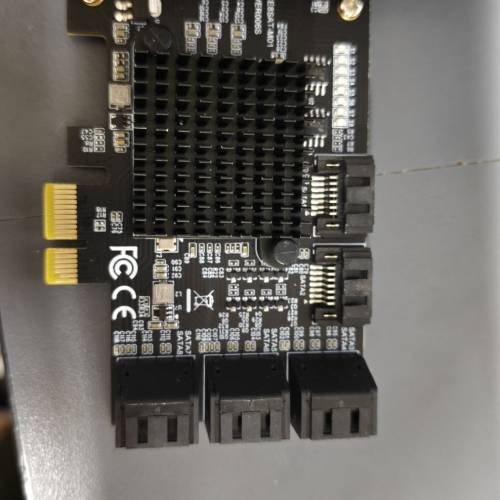 PCI-E轉8口SATA硬盤擴充卡