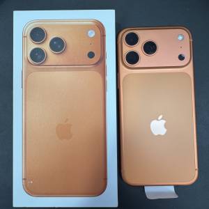 99%New iPhone 17 Pro Max 256GB 橙色 香港行貨 蘋果保養到2026年10月10日 電池100%...