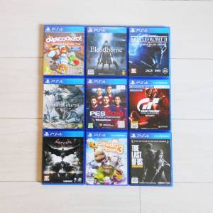 PS4 Games 全部 $220