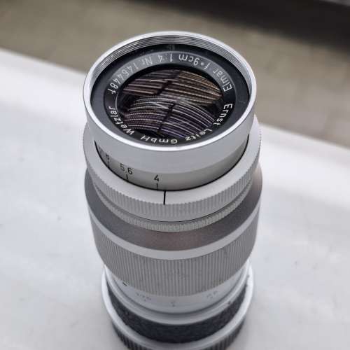 LEITZ ELMAR 9CM F4 LTM LENS CLEAR $1200