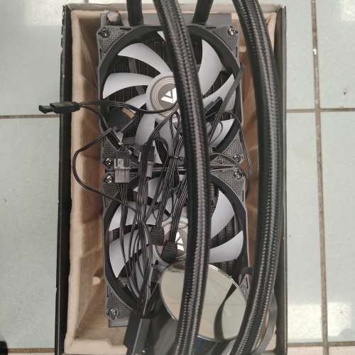 BARROW(巴罗) 集成PC CPU 水冷模塊散熱器 (12x24CM) 100% New