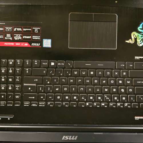 MSI MS-1795 17.3" Gaming notebook i7 6700HQ 12GB 128SSD + 1TB HDD