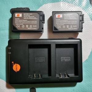 Nikon EN-EL25 Dste副廠電2粒連座枱充電器一套