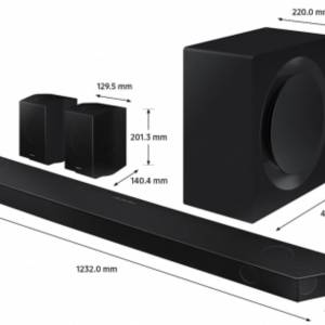 無線 三星頂級型號 11.1.4聲道 Sound Bar