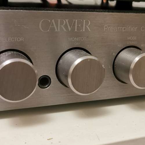 carver preamplifier c-2靚聲前級