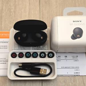 99%新SONY WF-1000XM5真無線主動降噪耳機