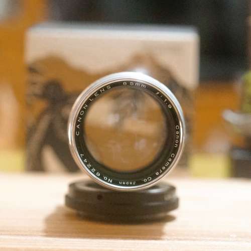 Canon LTM 85mm 1.9 人像老鏡頭 （Canon 85mm f/1.9 L39）