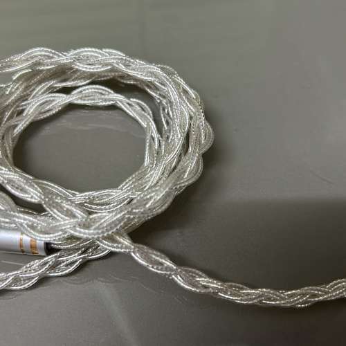 (日本耳機升級線材高級物料)TOKUGAWA-JP之純銀冷凍處理-156℃/72時間鍊製，8股日本...