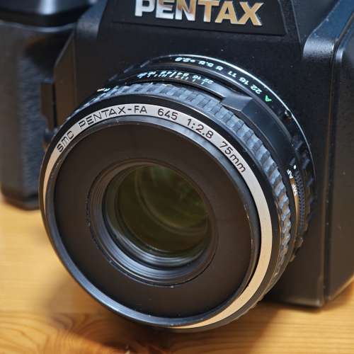 Pentax 645NII + SMC Pentax-FA 645 75mm f/2.8 少有勁新正
