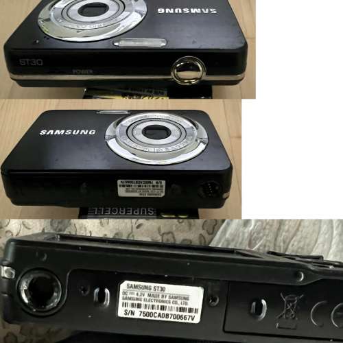 二手 SAMSUNG ST30 Compact Digital Camera (請看內文) 清屋出售 HK$120.00