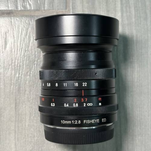 七工匠 10mm f/2.8 魚眼鏡頭