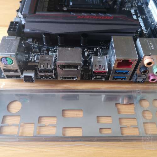 (ROG Z170) ASUS MAXIMUS VIII RANGER 主板連背板 (運作正常 Bios 已更新3802)