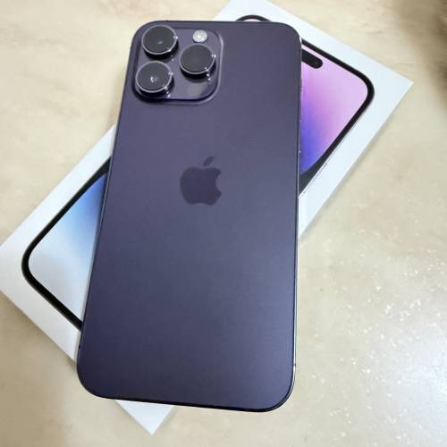 Apple iPhone 14 Pro max 256gb 紫色 新淨 港版