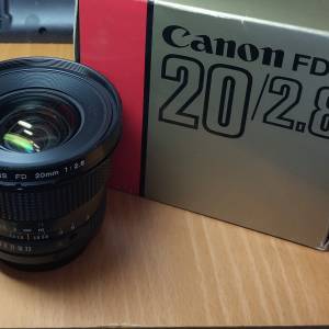 Canon NFD 20mm F2.8